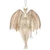 Image de Boland - 73202 - Décoration suspendue d'horreur, ange squelette, 40 cm, décoration de fête pour la fête à thème et Halloween, décoration suspendue
