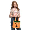 Image de Boland - 73219 - Sac à citrouille en feutre, 23 x 23 x 9 cm, sac à bonbons pour Halloween et Carnaval