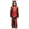 Image de Boland - Costume Squelette Feu d'Enfer pour enfants, déguisements de carnaval pour enfants, déguisement d'Halloween, déguisement d'horreur pour le carnaval
