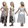Image de Boland - Costume enfant mariée zombie, costumes de carnaval pour enfants, costume d'Halloween, costume d'horreur pour carnaval