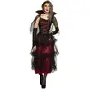 Image de Boland - Costume pour Adulte Vampire de Minuit, Robe Longue, Chauffe-Mains et Cape, Femme Vampire, Ensemble, Carnaval, fête costumée, Halloween