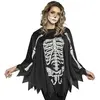 Image de Boland Poncho Squelette, 10134295, Noir/Blanc L