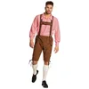 Image de Boland - Costume Adulte Werner, Chemise et Pantalon, Costume Traditionnel, Salopette, soirée à thème, Carnaval
