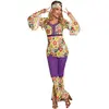 Image de Boland 10103046 BOL83841 83841 Costume Hippie Fille de Fleurs pour Femme, Multicolore, M, Multicolore