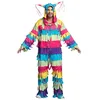 Image de Boland - Costume de pinata coloré pour adultes, déguisement pour carnaval, fêtes à thème et JGA, déguisement pour hommes