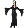 Image de Boland - Costume de la méchante reine pour adultes, costume de carnaval, set de costumes pour Halloween, carnaval et fête à thème