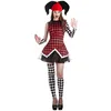 Image de Boland - 84068 - Costume d'adolescente Arlequin pour filles, 14-16 ans, costume de carnaval pour Halloween, carnaval ou fête à thème