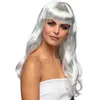 Image de Boland - Perruque Chique, cheveux synthétiques longs et lisses avec frange, coiffure, EM, WM, Accessoire, Costume, Accessoire, Fête foraine, Carnaval
