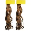 Image de Boland - Bandeau avec cheveux, bandeau avec tresse, Couvre-chef pour déguisements de carnaval, Bandeau pour transpirer, Accessoires pour déguisements (Lot de 2)