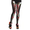 Image de Boland 87899 Collants La Muerte pour Femme, Pantalon Extensible, Dia de Los Muertos, Bas en Nylon pour Carnaval, Halloween et fête à thème
