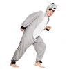 Image de Boland - Costume de survêtement en Peluche pour Adultes, Gris, Max 1,65 m, 88163