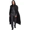 Image de Boland - Cape avec capuche Tissu, 180 cm, 100% polyester, unisexe, sorcière, médiéval, cavalier, vampire, Halloween, costume, carnaval, fête costumée