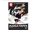 Image de SAKURA Papier Manga A4, 250G, 20 pages