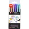 Image de Sakura Koi Coloring Brush Pen set Sweets | 6 couleurs