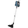 Image de Bestron Aspirateur à main sans sac avec tube télescopique, Rayon d'action : 6,5 m, Capacité : 0,6 L, 600 W, bleu/gris
