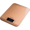 Image de Bestron Balance de cuisine numérique, Avec écran LCD, Capacité de charge 5 kg, Précision à 1 g, Cuivre