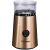 Image de Bestron Moulin à café électrique avec lame en acier inoxydable, Capacité : 50g, 150 W, Acier inoxydable, Design cuivré