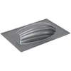 Image de patisse 02974 - Moule madeleine géante XXL, Moule grosse madeleine - Profi - Acier Revêtu anti-adhésif, gris anthracite, 17.5x25.5x4cm