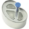 Image de patisse 2048416 Emporte-Pièce Bretzel Mit Éjecteur Inox 6 cm, Bleu