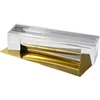 Image de patisse 13920, Moule à bûche de Noël, Gouttière à bûche ronde avec insert, inox, 30x8x(h)6.5cm