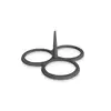 Image de Moule silicone 3 blinis pour poêle Patisse