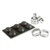 Image de Kit moule silicone 6 demi-sphères + 6 cercles à tarte Patisse