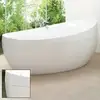 Image de Villeroy & Boch Aveo Baignoire en îlot, ovale, UBQ194AVE9PDV-01,