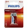 Image de Philips Power 6LR61 Pile 6LR61 (9V) alcaline(s) 9 V 1 pc(s)