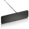 Image de Philips SDV5225 Antenne TV numérique d'intérieur amplificateur 38dB (HDTV/UHF/VHF), avec Filtre Anti-interférence 4G/GSM, Noir