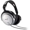 Image de Philips Audio HiFi TV SHP2500/10 Casque TV (Son de Grande Excellence, Isolation phonique, Maintien Parfait, régulateur de Volume, cble Extra Long 6 m) Argent/Noir