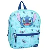 Image de Disney Lilo & Stitch Rucksack STITCH All Good Footprints Rucksack für Kinder | Schule | Kindergarten Farbe Hellblau Größe 30 x 25 x 11 cm, hellblau, Einheitsgröße