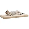 Image de Beeztees Moza Coussin pour Rebord de fenêtre, Peluche, Beige, 65 x 27 x 3 cm