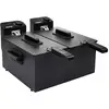 Image de Princess 183028 Double friteuse zone froide 6 l 2x 1800 W noir