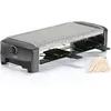 Image de Princess Raclette et Pierre à Cuire, 42 x 21 cm, 1400 W, pour 8 Personnes | Thermostat réglable, Coupelles antiadhésives, Cordon de 2 m, Spatules en bois, 01.162830.01.001