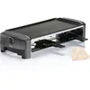 Image de Princess Plaque Teppanyaki Party, Pour 8 Personnes, Appareil 4-en-1 Raclette, Grill et Plaque Réversible, Fonte d’Aluminium Antiadhésive, Thermostat Réglable, Accessoires Inclus, 01.162840.01.001