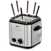 Image de Princess 182611 Friteuse 1.2 l 840 W 6 fourchettes à fondue acier inoxydable (brossé)