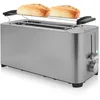 Image de Grille-pain Princess Steel Toaster 2 Long Slot - 1 050 W - Fonctions décongélation, annulation, réchauffage - Support à viennoiseries