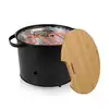 Image de Barbecue hybride charbon de bois et électrique 1400 W Princess