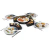 Image de Ensemble de cuisson convivial Princess Dinner4All Circle - 4 plaques de cuisson individuelles - 2 utilisations - 4 x 250 W - Spatules incluses
