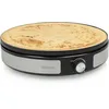Image de Tristar crêpière BP-2639 - ø33 cm - 1 grande crêpe ou 7 petites crêpes à la fois - Plaque amovible - 1 500 W, Noir