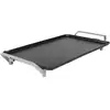 Image de Princess Premium XXL électrique Barbecue avec pied, avec réglage manuel de la température noir, argent