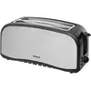 Image de Tristar BR-1046 Double toaster à fente large avec grille spéciale viennoisieries gris, noir