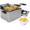 Image de Princess Friteuse à huile   5 L   Habillage en acier inoxydable   3270 W   Zone froide pour une friture saine   Couvercle avec filtre et vitre   185000