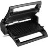 Image de Princess 01.112536.01.002 électrique Barbecue revêtement anti-adhésif, voyant lumineux, rabattable noir, argent