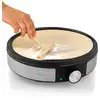 Image de Crêpière électrique 30 cm avec thermostat 1200 W grise BP-2638 Tristar