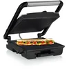 Image de Appareil à paninis Princess noir brossé - Multifonction - Surface de cuisson 30 x 27 cm - 2 portions - 2 000 W