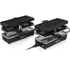 Image de Tristar RA-2742 Lot de 2 appareils à raclette interconnectables 4 personnes - Connectez jusqu'à 3 autres appareils - 2 x 400 W