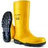 Image de DUNLOP Work-It S5   Bottes de travail pour hommes et femmes - Bottes de sécurité   Imperméable - PVC - Embout en acier - Antidérapant   Jaune   Pointures 35
