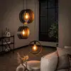 Image de Onooro Antwerpen Suspension à 3 sources lumineuses, E27, BE614-7003/76,