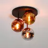 Image de Onooro Bologna Plafonnier E27 à 3 sources lumineuses, BE614-7445/77,